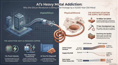 AI’s Heavy Metal Addiction: Why the Silicon Revolution is Being Held Hostage by a 10,000-Year-Old Metal